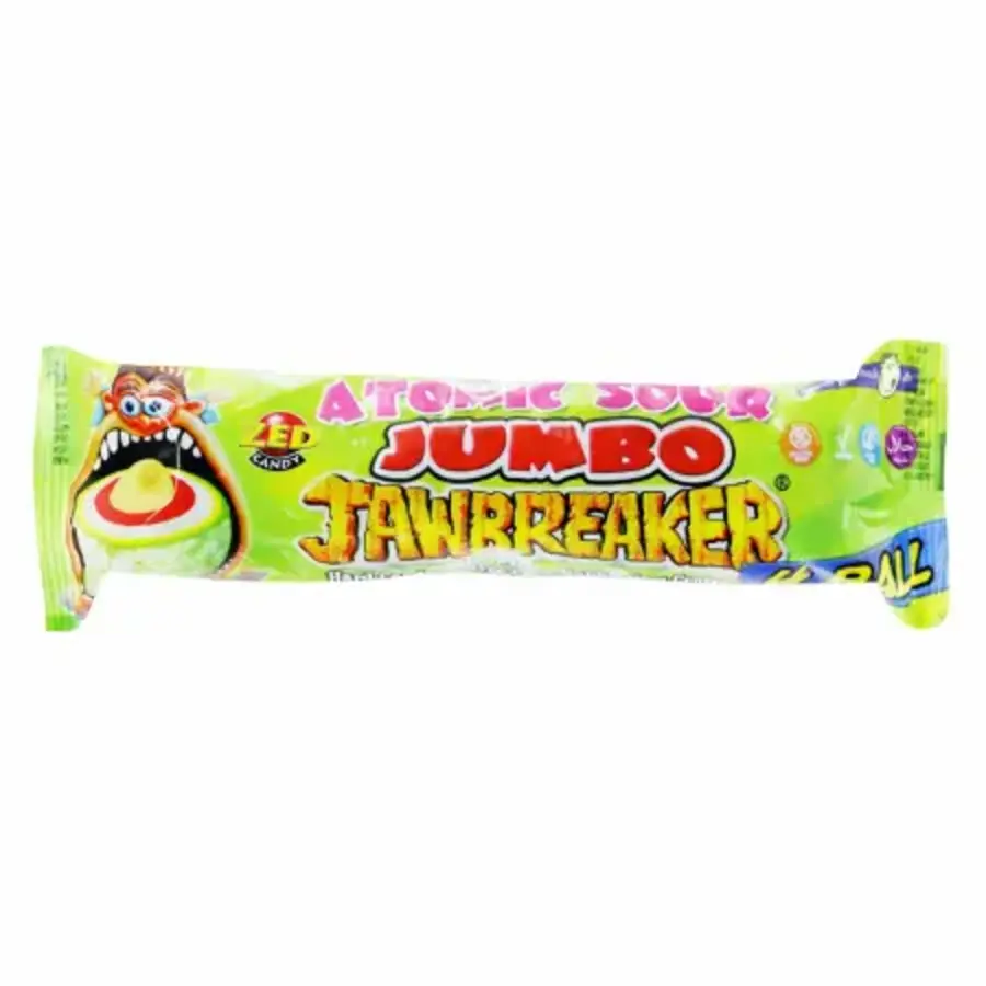 Jawbreaker Sour Jumbo Candy 4'S Fe7137